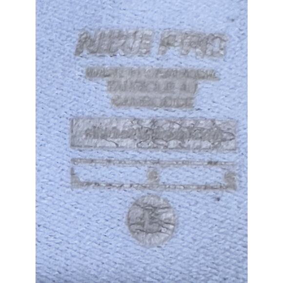 Nike Pro Dri Fit Compression Leggings Women's Large Gray Running Yoga Fitness - Picture 7 of 12